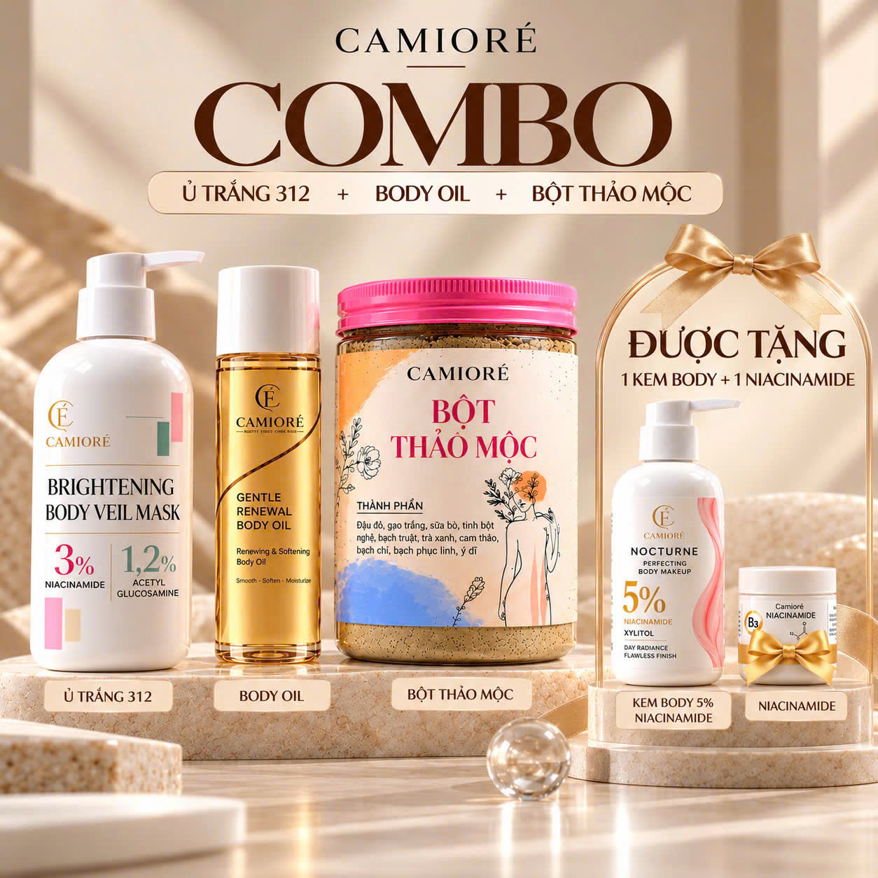 Combo Dưỡng Trắng Body Toàn Diện — ảnh 2