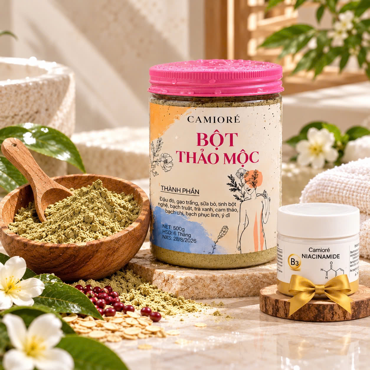 Combo Body Oil & Bột Thảo Mộc — ảnh 4